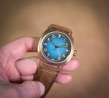 Ex REVIEW Steeldive Bronze NH35 42mm Diver 200m Sapphire Crystal Screwback/Crown