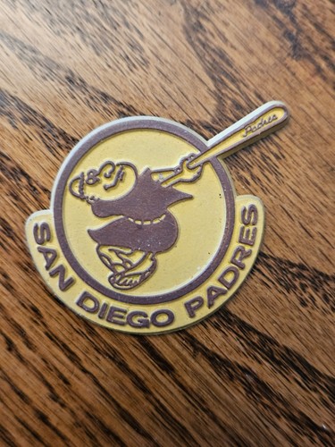 MLB Magnetisches Standbrett / Vintage Kühlschrankmagnet / San Diego Padres