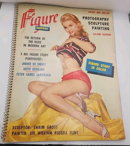 1957 Band 16 Figuren vierteljährlich Pin Up Kunst Fotografie, Gemälde Akt Magazin
