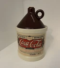 Vintage 1993 Coca-Cola Moonshine Syrup Jug Crock Cookie Jar Mint