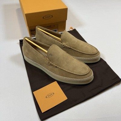 Tod s NUOVA PANTOFOLA GOMMA RAFIA TV Loafer Size 8UK/9.5US New In Box MSRP $825
