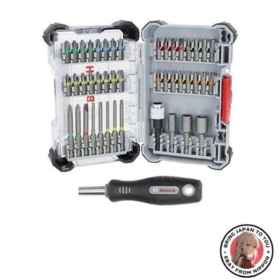BOSCH 44-Piece Driver Bit Set with Hand Driver Shank