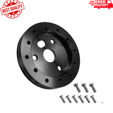 Grant Steering Wheel Hub Adapter Spacer Kit - 6 Hole To 3 Hole Conversion Black