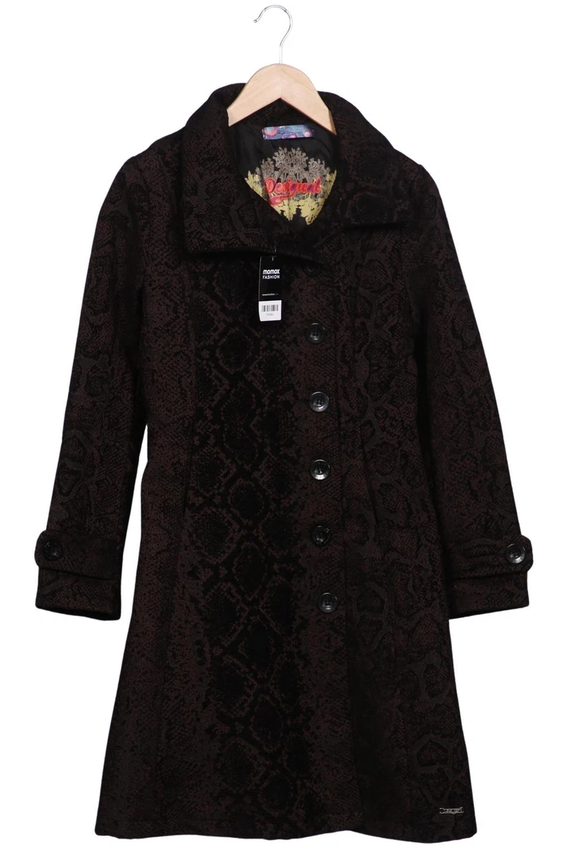 Desigual Mantel Damen Jacke Parka Gr. 38 Braun #7nocbpz