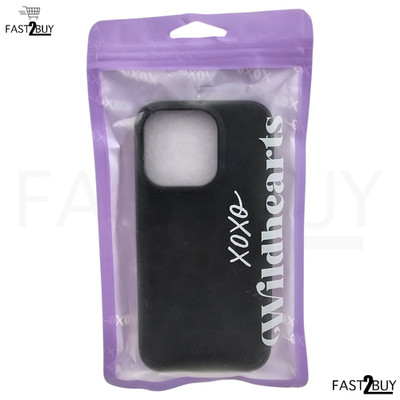 XOXO Wildhearts Handyhülle iPhone 15 Pro Forever Wild Matt Schwarz Design