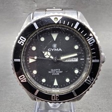 CYMA メンズダイバーズ 200M 9111 クオーツ稼働品 CYMA] CYMA Divers