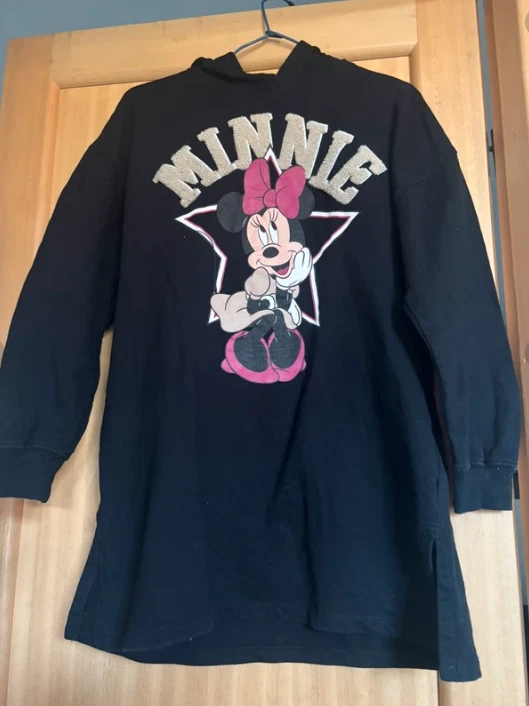 Sweat long Minnie Disney noir – Taille 158/164 (XS/S) - Photo 1/4