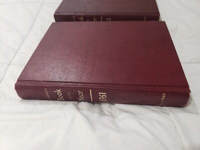 Britannica Books of The Year 1961 and 1963 | eBay