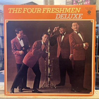 [POP/JAZZ]~EXC LP~The FOUR FRESHMEN~Deluxe~[Original 1977~CAPITOL]~JAPAN IMPORT~