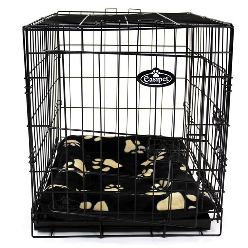 Dog Cage with Bed Metal Crate Puppy Pet Cat Carrier Training XS S M L XL XXL - Picture 23 of 117