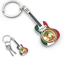 Portachiavi Italia auto e moto camper chiave tricolore accessorio idea regalo