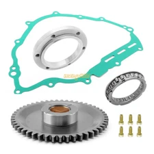 Starter One-Way Clutch Gear 49T W/Gasket For Yamaha Kodiak 700 YFM700K 2019-2024