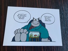 CARTE POSTALE BON BAISERS DU CHAT GELUCK TBE