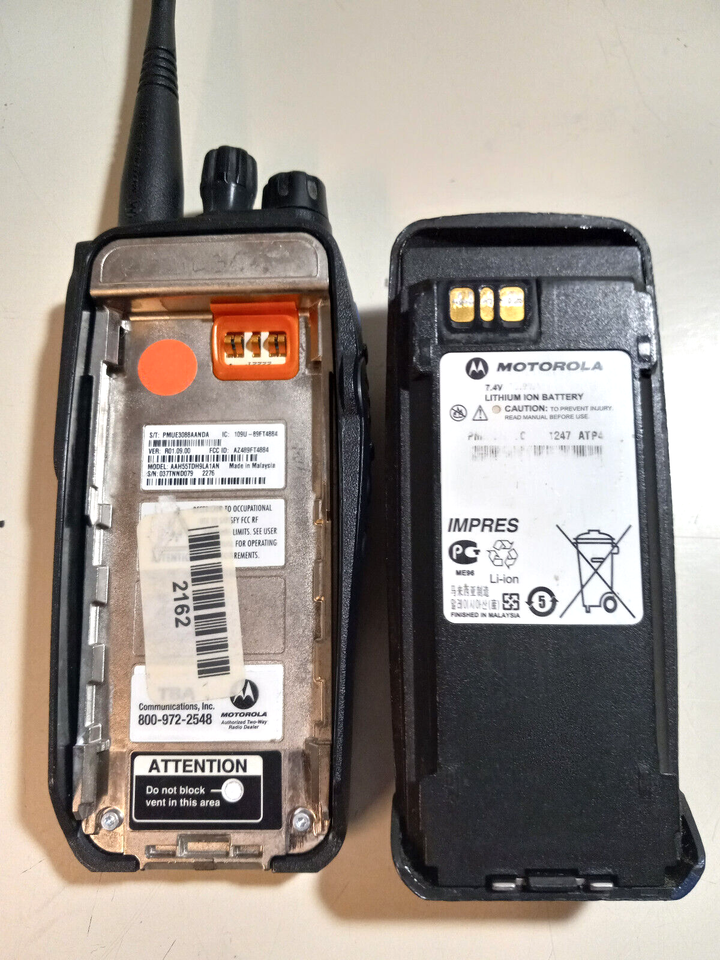 5 Motorola XPR6550 UHF DMR Twoway Radios Black eBay