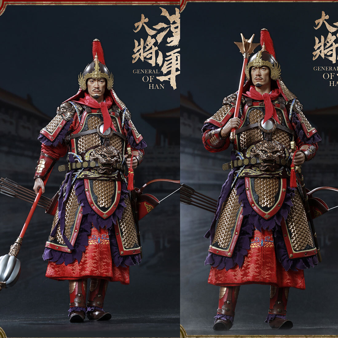 空灵阁/KONGLINGGE 唐武将 右驍衛 Tang dynasty フィギュア専門店 -ソダチトイズ / 空灵阁/KONGLINGGE 唐武将 右