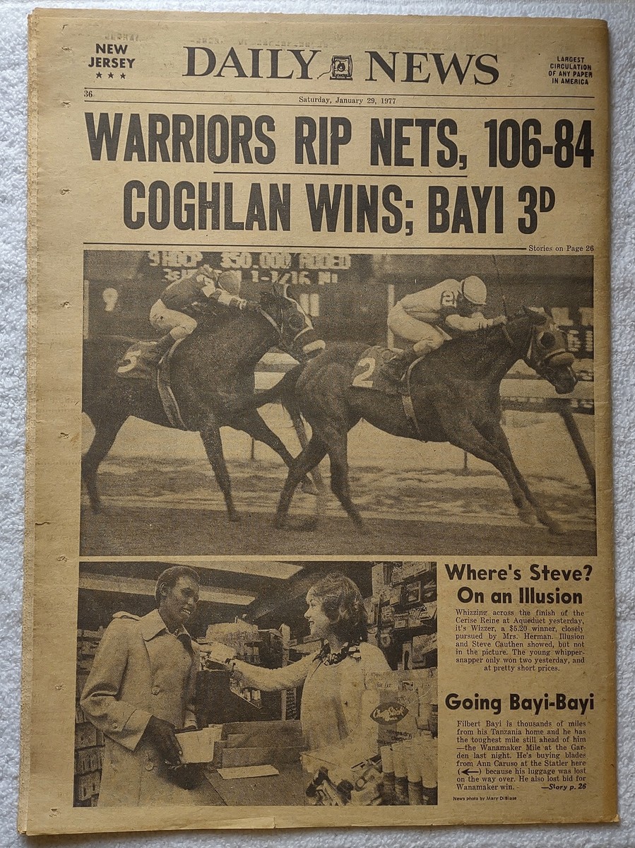 New York Daily News January 29 1977 Freddie Chico Prinze