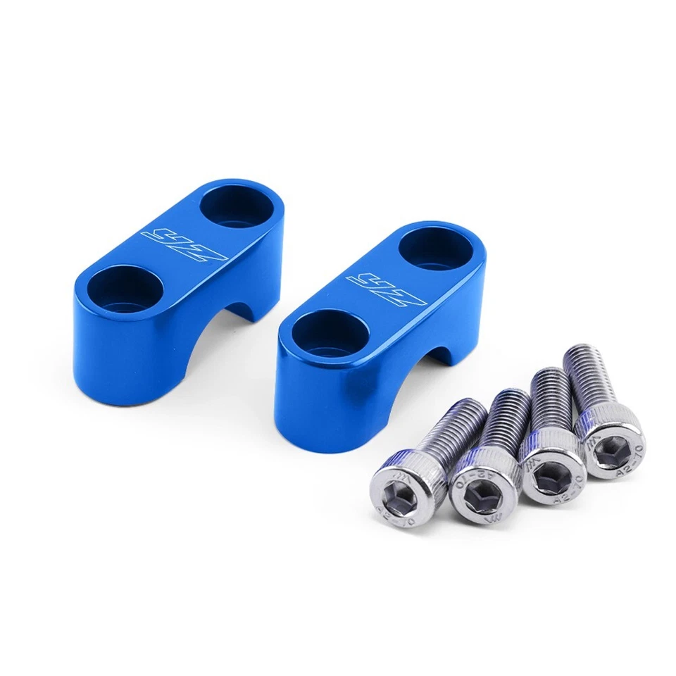 Abrazaderas de guía de casa para manillar delantero CNC para Yamaha YZ450F YZ426F YZ400F YZ250/F Foto 3 de 4