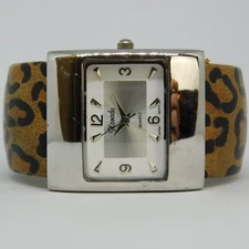 Xanadu Cuff Bracelet Quartz Analog Women's Watch Sz. 5 1/2" New Battery