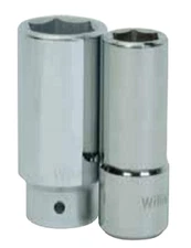 3/4" Drive Deep 6-Point Sockets, Metric, High-Polished Chrome Finish, Williams