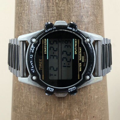 Vintage Timex Atlantis 100 Men Multifunction Quartz Digital
