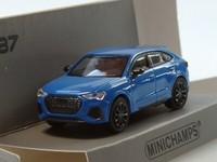 Minichamps Audi Rs Q3 Sportback, 2019, Blau - 870 010104 - 1:87