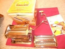 Marcato Atlas Pasta Noodle Maker Machine Hand Crank Turn Model 150 Made In Italy