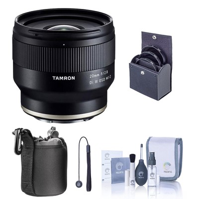 Tamron 20MM f/2.8 DI III OSD Lens for Sony FE with Accessories Kit #AFF050S700A
