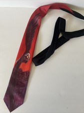 Harley Davidson Vintage 1987 "Gliding Turns" " Ralph Marlin Neck Tie Made in USA
