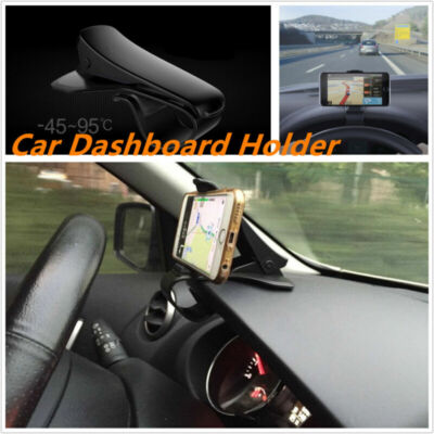 In Car Adjustable Car Dashboard Holder Stand Clamp Clip HUD Design for All Phone