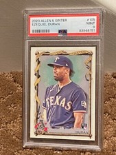 2023 Topps Allen Ginter Ezequiel Duran PSA 9 Rookie RC Card NEW CASE LOW POP