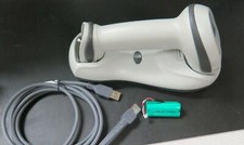 Zebra Motorola Symbol LI4278 Barcode Scanner with STB4278 Cradle White Color 1D
