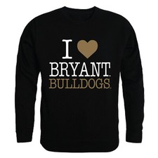 Bryant University Bulldogs BU I Love Crewneck Sweatshirt Sweater