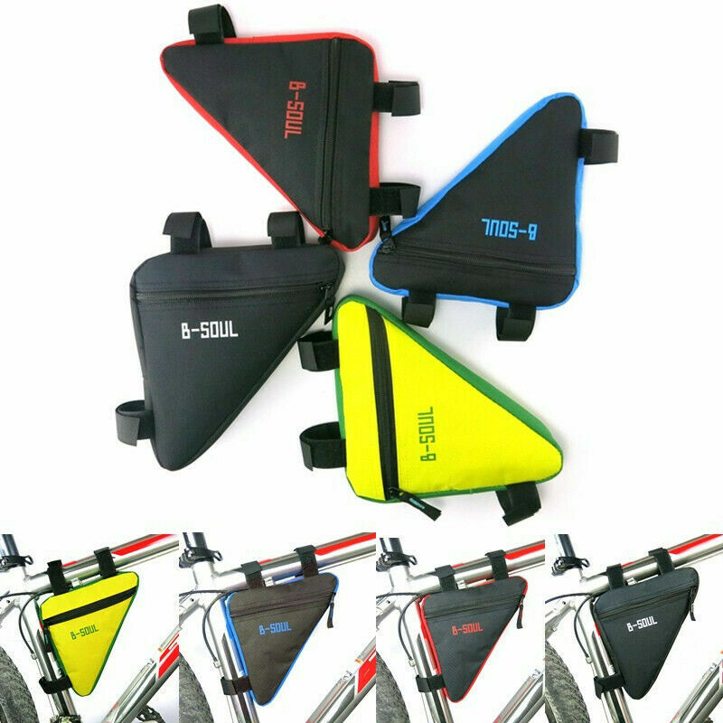 B-SOUL Bicycle Pouch Triangle Bag Front Frame Tube Bike Cycling Panniers