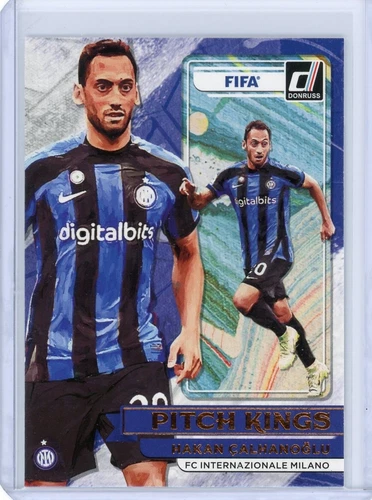 Hakan Calhanoglu 2022-23 Panini Donruss Soccer Pitch Kings Base #7 Inter Milan