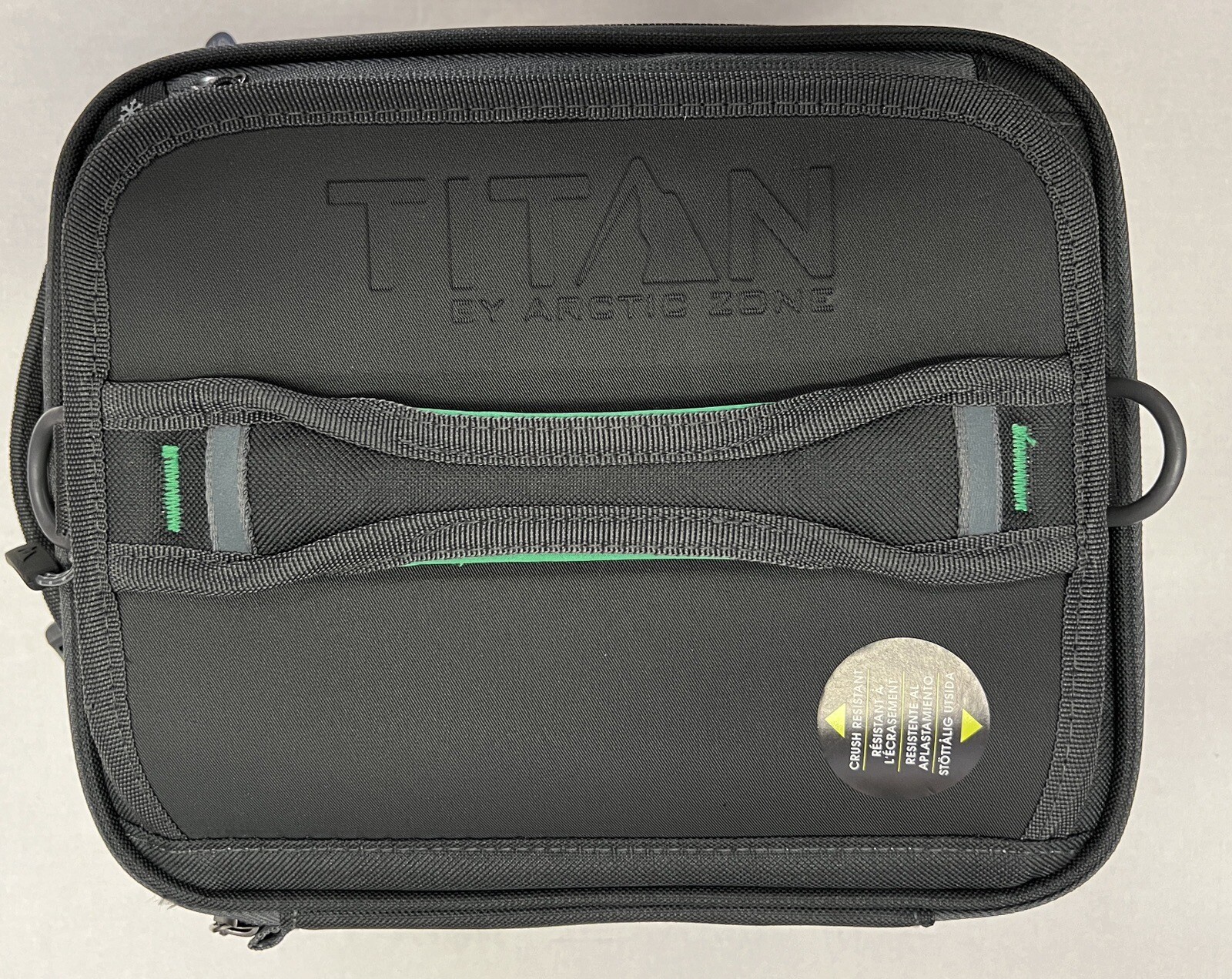 Refrigerador Titan Arctic Zone expandible resistente al aplastamiento bolsa de almuerzo fría gris verde