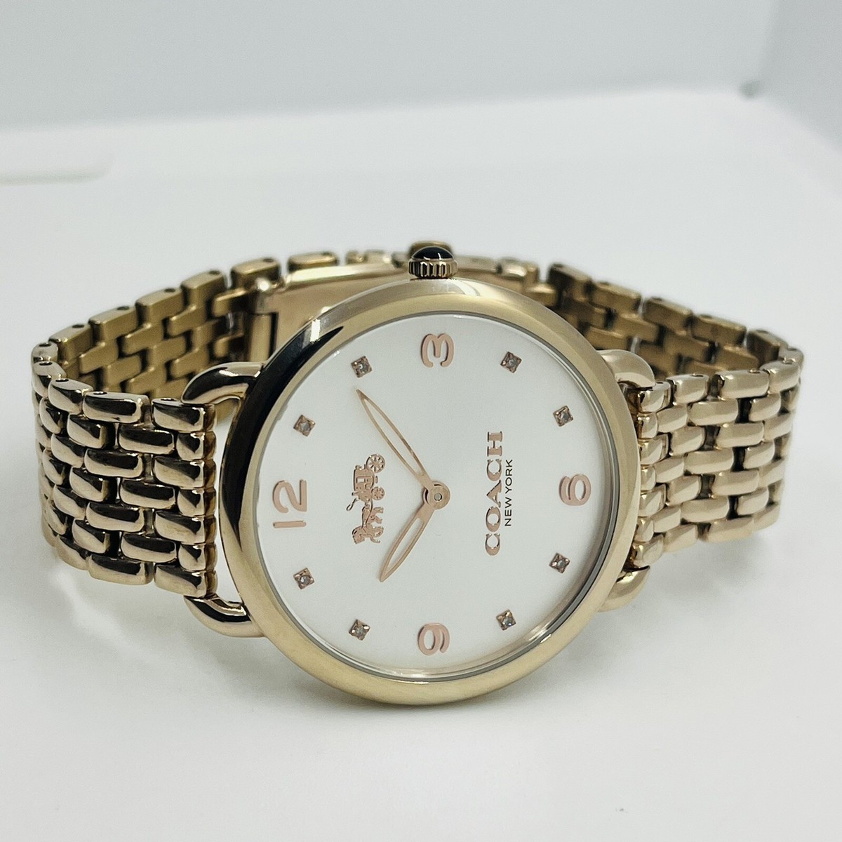 Coach Delancey Women's Rose Gold Stainless Steel 36mm Watch