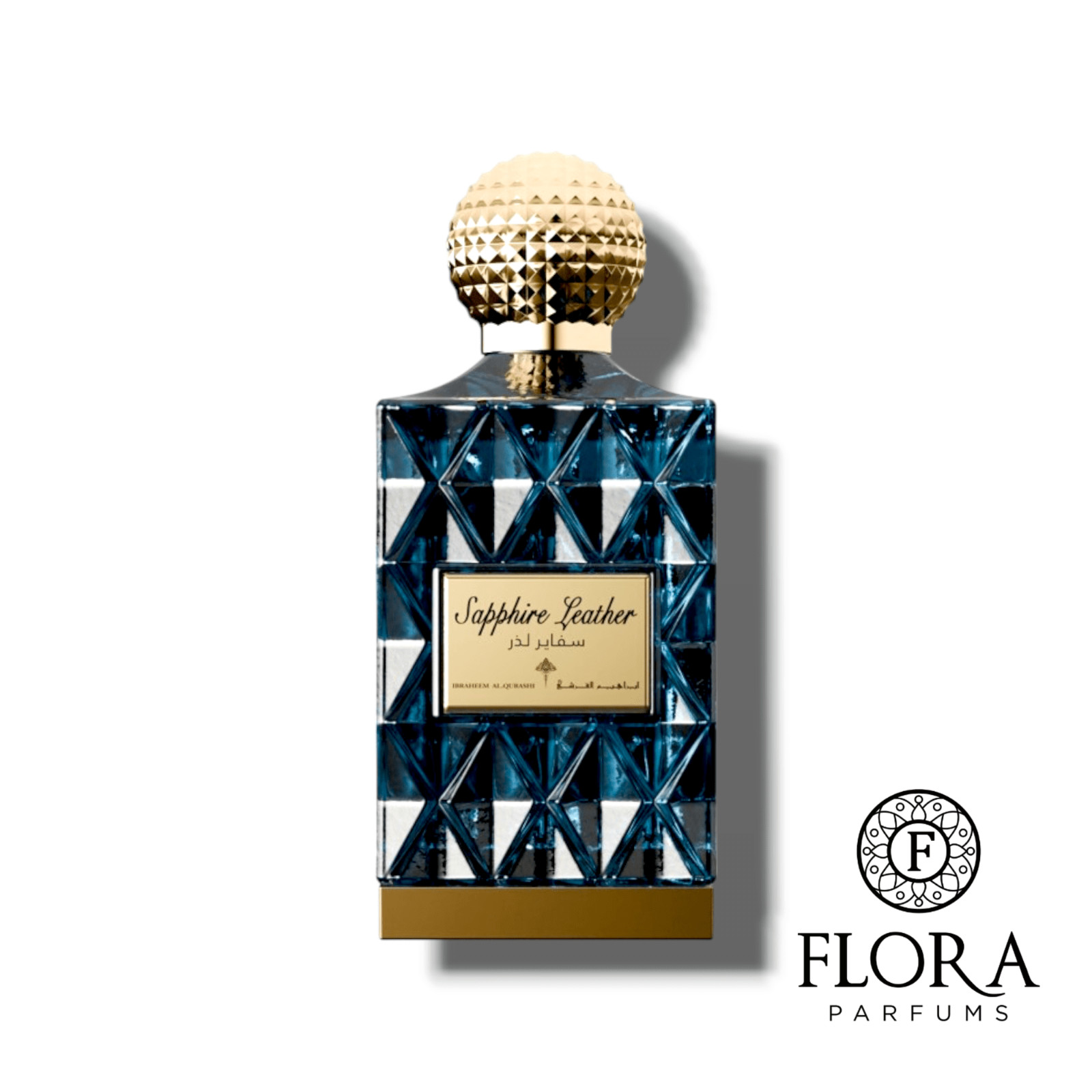 Sapphire Leather Ibraheem AlQurashi parfum mixte cuir ambré 75ml
