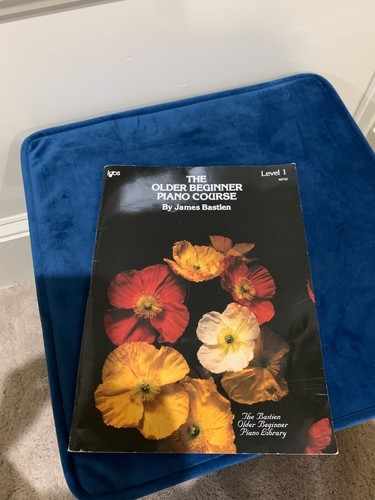 JAMES BASTIEN THE OLDER BEGINNER PIANO COURSE LEVEL 1 VINTAGE - MUSIC SHEET