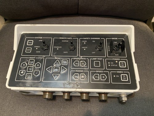 MILITARY SURPLUS M153A4 WEAPON STATION CONTROL PANEL 60208727-00 MAN ...