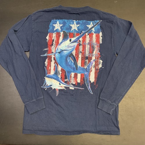 Adult Guy Harvey Shirt Pocket Tee Long 