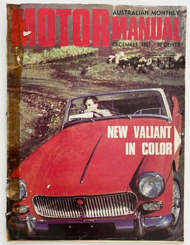Dec 67 Falcon GT Holden 186S Valiant VE BMW 1600 Coupe VW 1600 Nissan Patrol