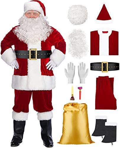 used santa claus costume