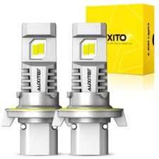 AUXITO H13 9008 LED Headlight Bulbs Canbus Super Bright 6500K White Hi-Lo Beam