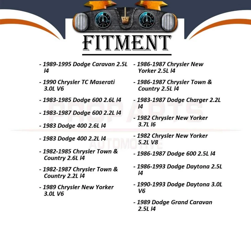 1x Bomba de dirección asistida para 1988 1989 1990 1991 1992 1993 1994 Dodge Shadow 2,5 L Foto 3 de 4