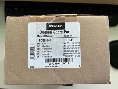 NEW OEM 7338041 MIELE FREEZER FAN MOTOR
