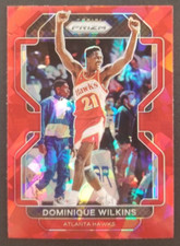 Dominique Wilkens 2022 Panini Prizm Red Ice Basketball Card #252 (NM)