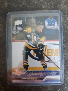 2023-24 Upper Deck Series 2 Young Guns John Ludvig YG RC Card# 490