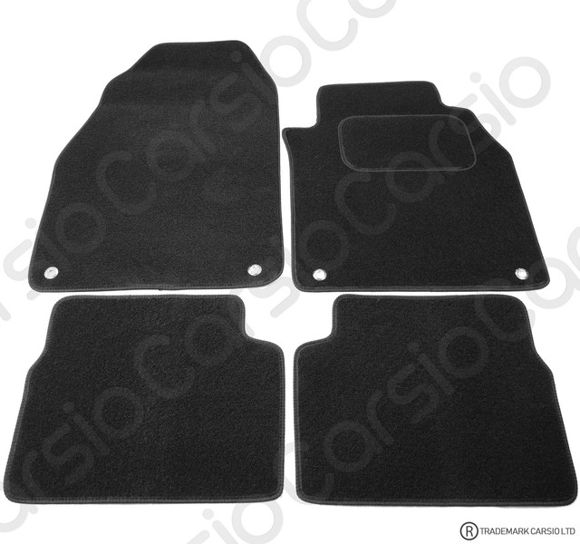 Saab 9 3 2003 To 2014 Tailored Carpet Car Floor Mats Black 4pc Set