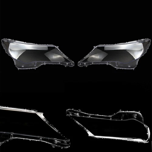 Left & Right Headlight Lens Cover Replacement Shell For Toyota RAV4 2013-2015