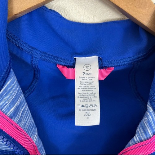 IVIVVA Practice Your Perfect Zip Jacket Girls Size 12 - Picture 4 of 4